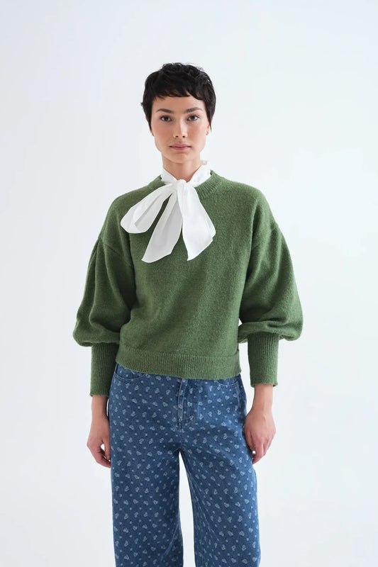 Basic Green Sweater