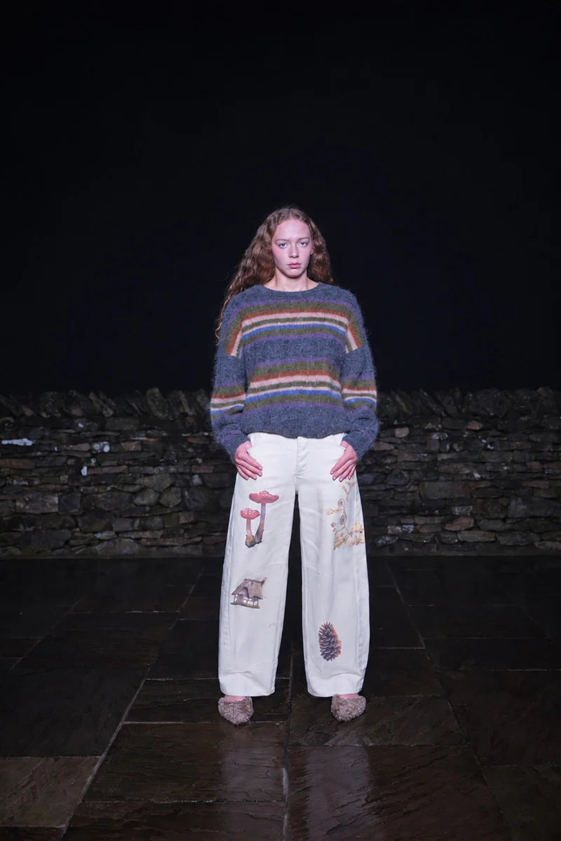 Mona Print Jeans