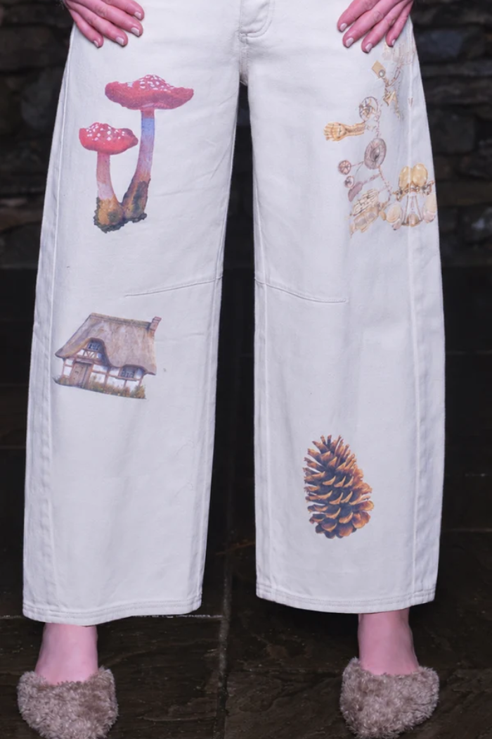 Mona Print Jeans