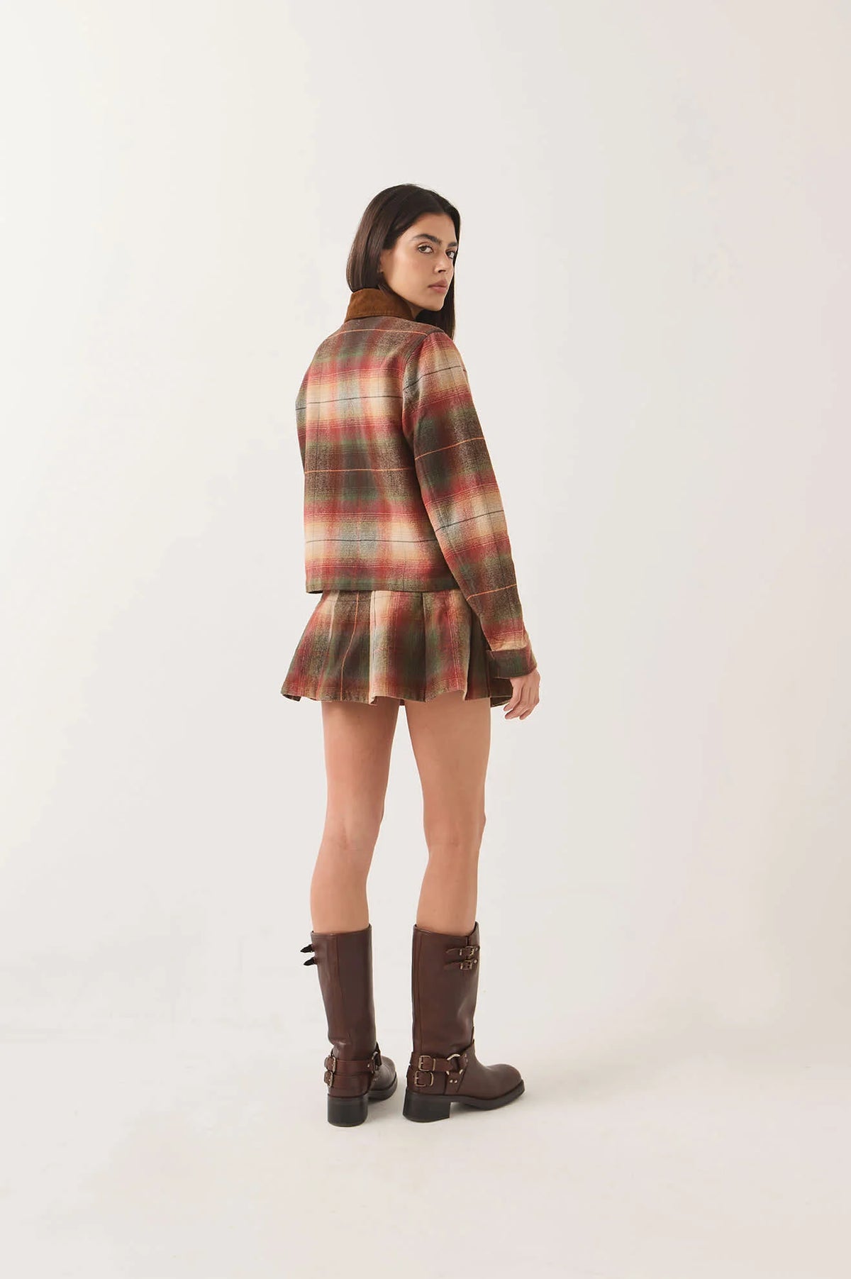 Plaid Mechanics Jacket