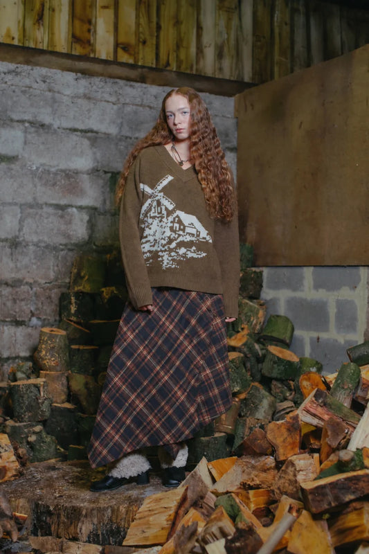Phoebe Plaid Skirt
