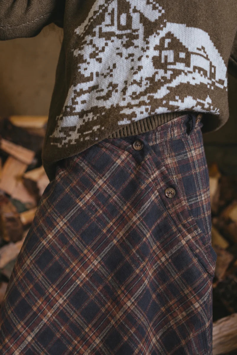 Phoebe Plaid Skirt