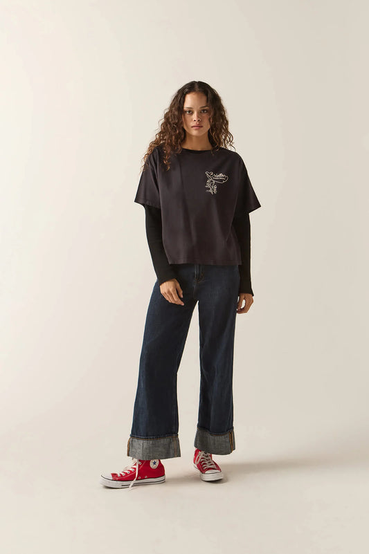 Rodeo Tailors Crop Tee