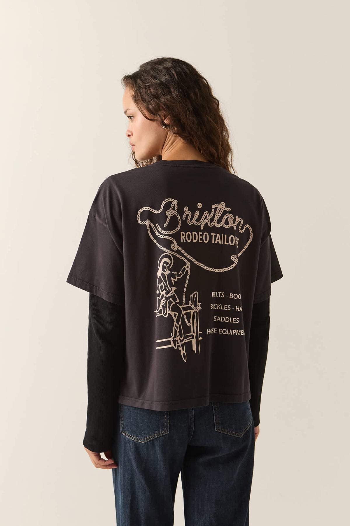Rodeo Tailors Crop Tee