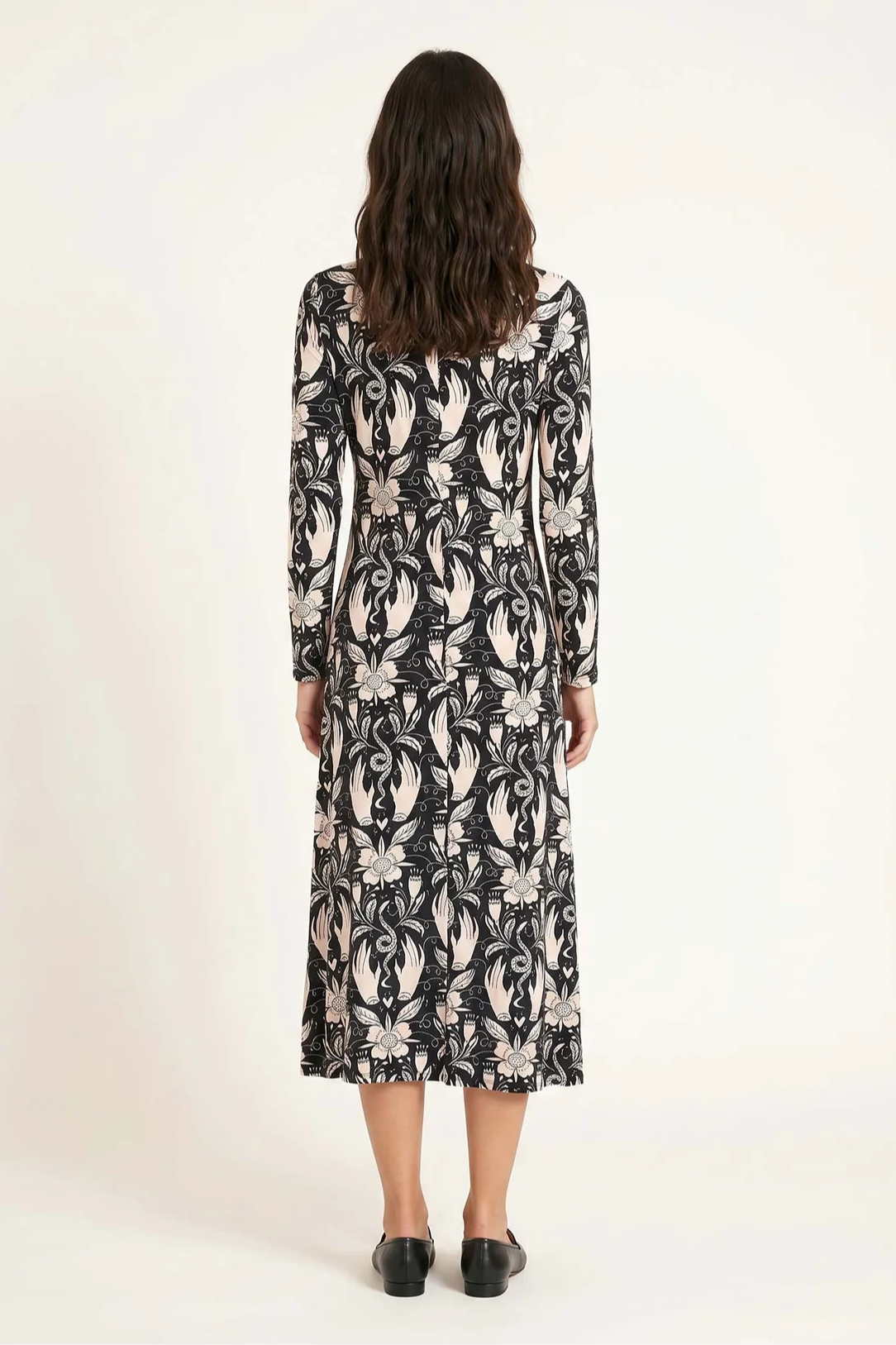 Manos Midi Dress